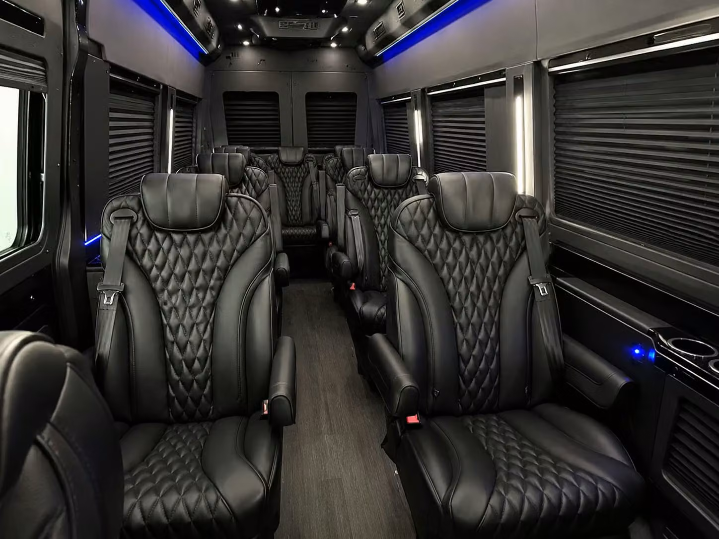 sprinter van with driver interior